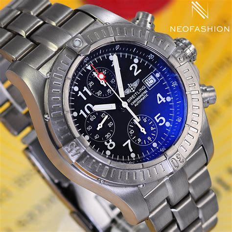 breitling chrono avenger titanium replica|breitling chrono avenger price.